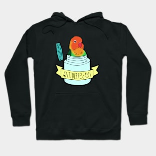 Antidepressant Fischer's Lovebird Hoodie